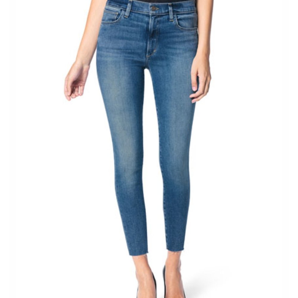 Joe's Skinny Ankle Jean with Raw Hem